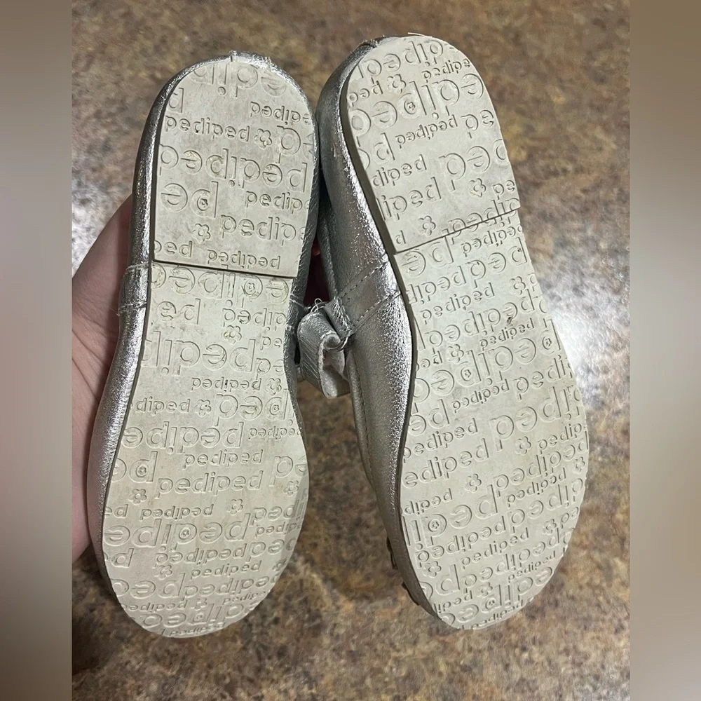 COPY - PediPed Flex Penny Mary Jane | Silver